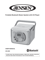 Jensen CD-555 User manual