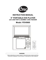 Etec PDV9900 User manual