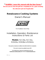 RCS RJC26a Owner's manual