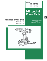 Hitachi DS18DVF3 Technical Data And Service Manual
