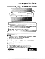 TEAC FD05PUB Installation guide