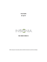 Insignia NS-40D510NA15 User manual