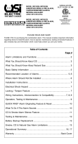 Universal Security Instruments MICN109L Instructions Manual