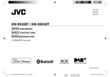 JVC KW-R920BTE Owner's manual