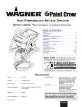 WAGNER Paint Crew Owner's manual