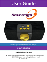 Sovereign KA-SBT010 User manual