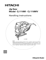 Hikoki CJ 110MV User manual