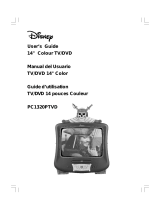 Disney PC1320PTVD User manual