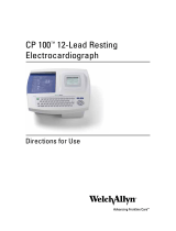 Welch Allyn CP 100 Directions For Use Manual