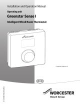 Worcester Greenstar Sense I (18.01.2016-onwards) User manual