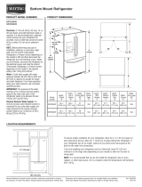 Maytag MFI2569VE Product Dimensions