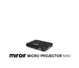 Miroir MP150W User manual