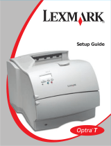 Lexmark 20T1000 - Optra T610 B/W Laser Printer Setup Manual