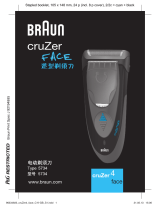 Braun CruZer4, face User manual