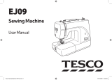 Tesco EJ09 Electric Sewing Machine User guide