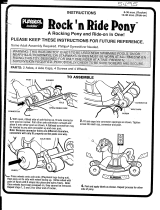 Hasbro Rock 'n Ride Pony Operating instructions