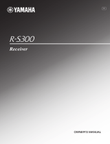 Yamaha R-S300 User manual