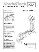 NordicTrack Commercial XM User manual