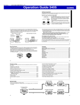 Casio MO1206-EA User manual