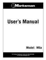 Marksman Marksman M5A User manual