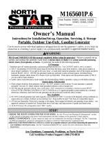 North Star 165605 Owner's manual