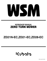 Kubota ZD21-EC Workshop Manual