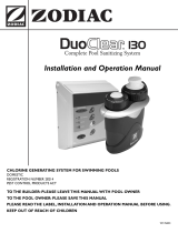 Zodiac Pool Systems DuoClear User manual