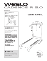 Pro-Form 20.0 Vt Treadmill User manual