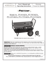 ProTemp PT 125T-KFA Owner's Manual And Operating Instructions