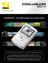 Nikon COOLWALKER MSV-01 Owner's manual