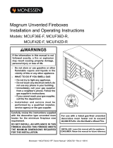 MONESSEN Magnum Vent Free Firebox Owner's manual