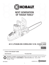 Kobalt KCS 120-06 User manual