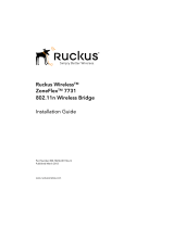 Ruckus Wireless ZoneFlex 7731 Installation guide