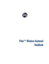 Palm Wireless keyboard User manual