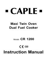 Caple CR 9200 User manual