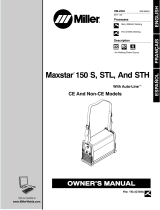 Miller Maxstar 150 STL Owner's manual