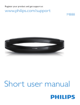 Philips M8881W/10 User manual