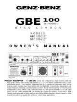 Genz Benz GBE 100-210T Owner's manual