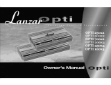Lanzar OPTI 500x2 Owner's manual