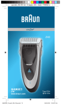 Braun Z40 User manual