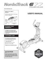 NordicTrack 831.23887.0 User manual