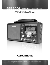 Grundig GS350DL User manual