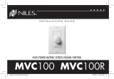Niles MVC100 User manual