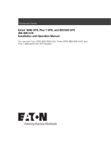 Eaton 825/550 Operating instructions