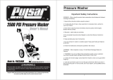 Pulsar PWG2500V Owner's manual