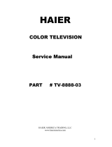 Haier TV-8888-03 User manual