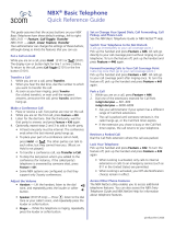3com NBX 2101 Quick Reference Manual