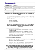 Panasonic VDRD100EB Operating instructions