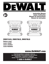 DeWalt DW079LG User manual
