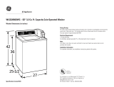 GE WLCD2050DWC Specification
